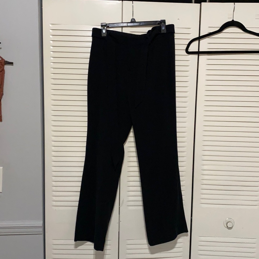 Black Banana Republic Work Pants with Tie